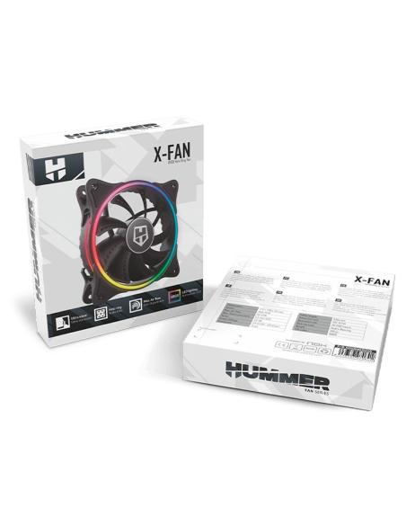 Nox ventilador gaming x-fan led argb