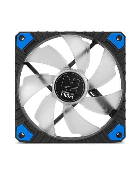 Nox ventilador hummer h-fan pro led azul 120mm pwm