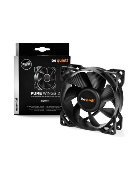 Be quiet! ventilador pure wings 2 80 mm