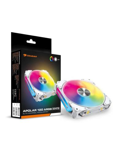 Cougar ventilador modular apolar 120 argb white