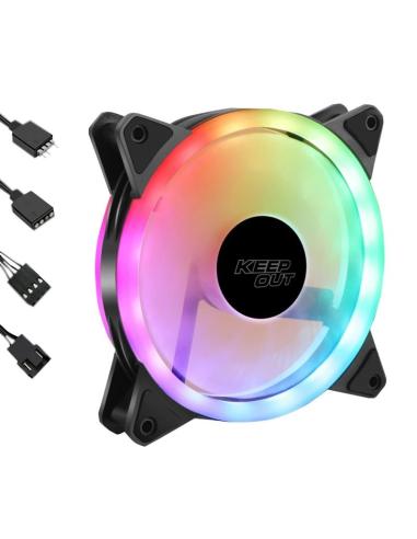 Keep out ventilador xfc-120sr black 5v
