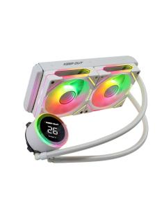 Keep out refriger liquida xwc-240w pro 240mm white 2