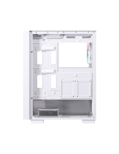 CAJA ATX SEMITORRE EINAREX P100 RGB BLANCA 3 FANS EXCS-PL-100R-W