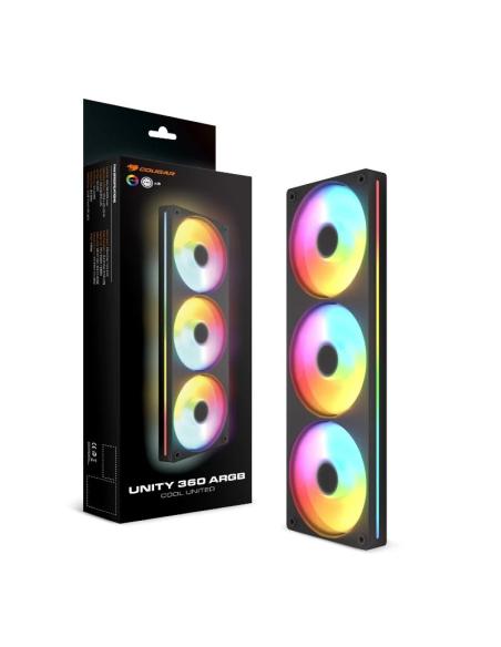 Cougar ventilador unity360-fb argb 12cm black