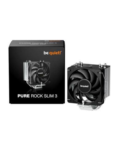 Be quiet! ventilador pure rock slim 3 10 cm plata