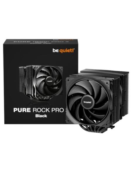 Be quiet! ventilador pure rock pro 3 black 12 cm