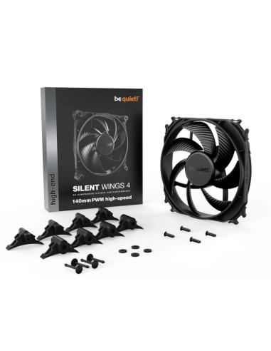 Be quiet! ventilador silent wings 4 140mm negro