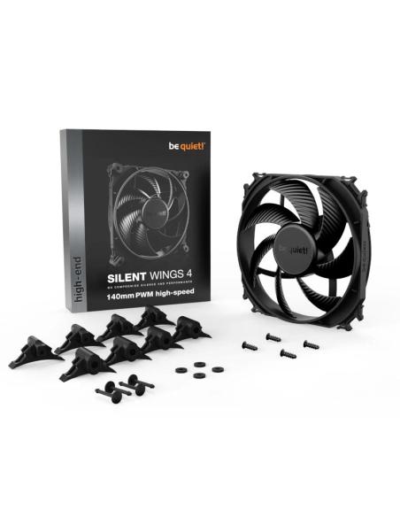 Be quiet! ventilador silent wings 4 140mm negro