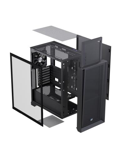 CAJA ATX SEMITORRE EINAREX P600 CORE NEGRA EXCS-PL-600C-B