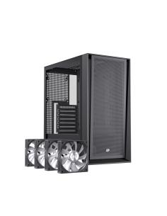 CAJA ATX SEMITORRE EINAREX P600 RGB 4 FANS NEGRA EXCS-PL-600R-B 2
