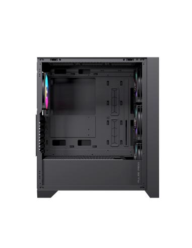 CAJA ATX SEMITORRE EINAREX P600 RGB 4 FANS NEGRA EXCS-PL-600R-B