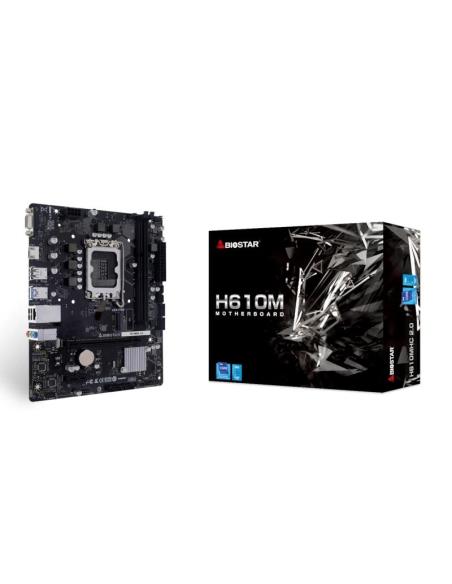 Biostar placa base h610mhc 2.0 ddr4 matx lga1700