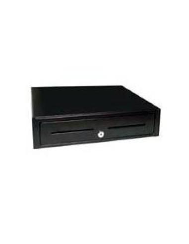 CAJON PORTAMONEDAS 410X410 NEGRO 4 BILL./8 MON.