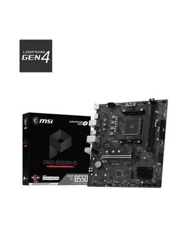 Msi placa base pro b550m-b matx am4
