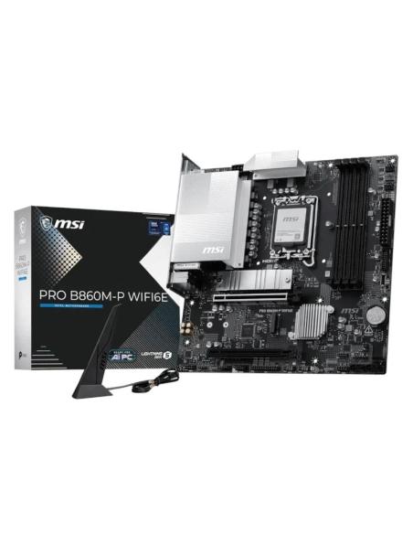 Msi placa base pro b860m-p wifi6e matx d5 1851