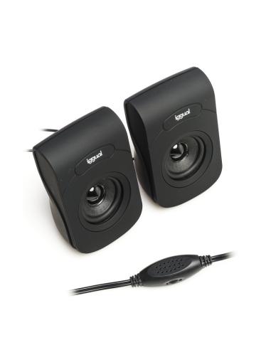 Iggual altavoces 2.0 6w mini-jack + usb