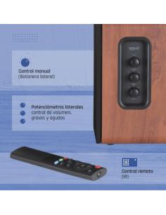 Iggual altavoces 2.0 50w bluetooth 5.3 home studio 2