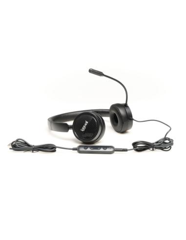 Iggual auriculares con micro dual tech usb/3,5 mm
