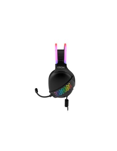 Krom auricular gaming klaim rgb led