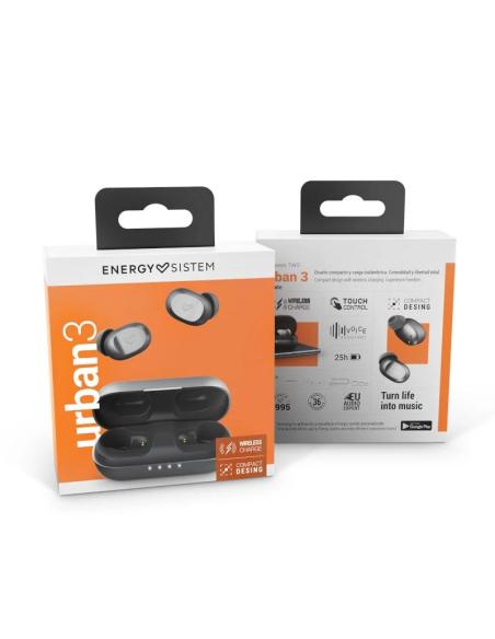 Energy sistem auriculares urban3 graphite bt 5.0