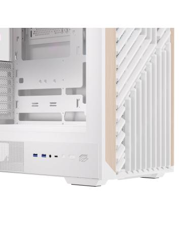 CAJA ATX SEMITORRE EINAREX P800 RGB 4 FANS BLANCA EXCS-PL-800R-W