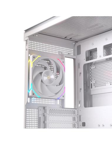 CAJA ATX SEMITORRE EINAREX P800 RGB 4 FANS BLANCA EXCS-PL-800R-W