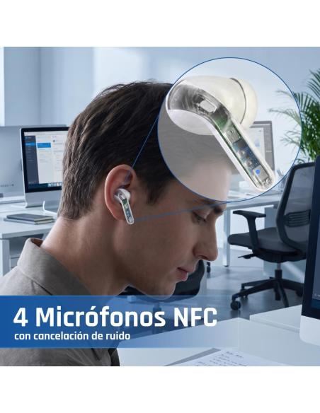 Iggual auriculares inalámbricos tws bluetooth blan