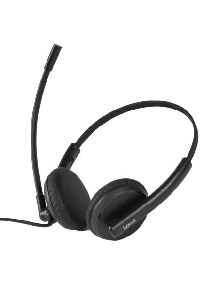 Iggual auriculares usb cancelación ruido enc 3030