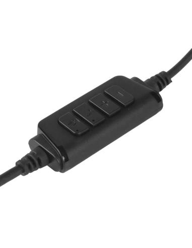 Iggual auriculares usb cancelación ruido enc 3030