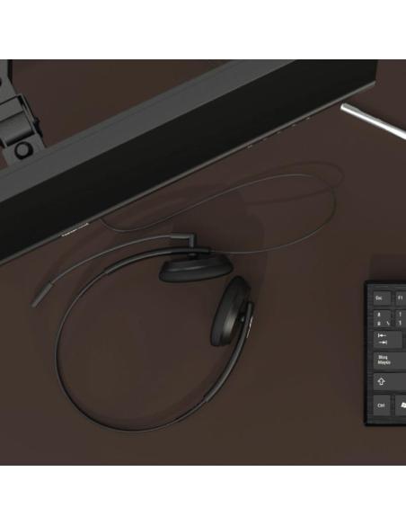 Iggual auriculares usb cancelación ruido enc 3030