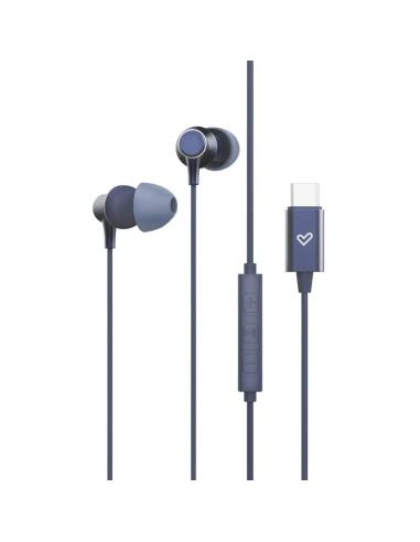 Energy sistem auriculares metallized type c navy