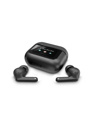 Energy sistem auriculares display anc graphite tw