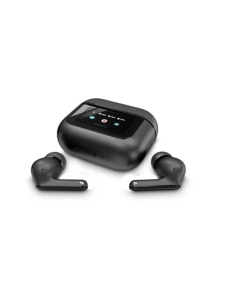Energy sistem auriculares display anc graphite tw