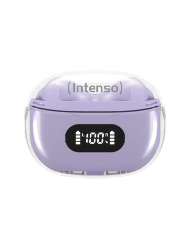 Intenso | buds plus auriculares tws anc+enc | lila