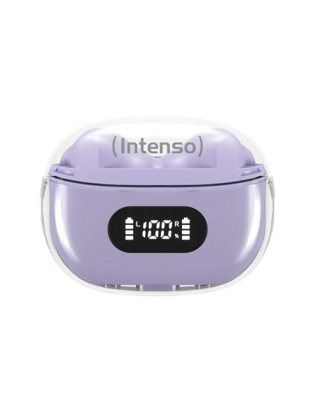 Intenso | buds plus auriculares tws anc+enc | lila