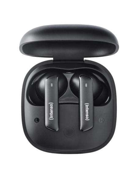 Intenso | buds pro auriculares tws h-anc+enc negro