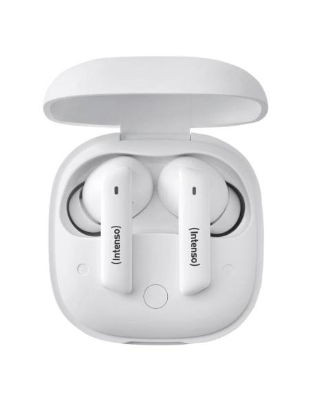 Intenso | buds pro auriculares tws h-anc+enc blanc