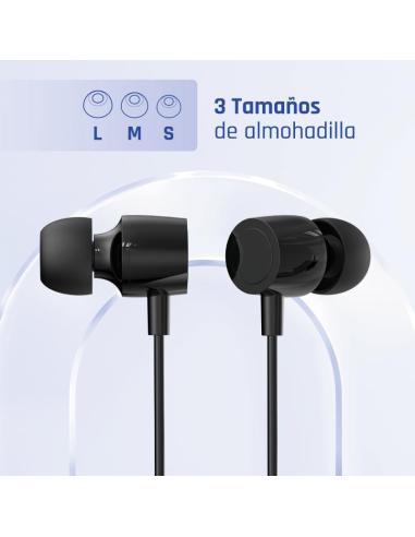 Iggual auriculares tipo c intrauditivos con micro