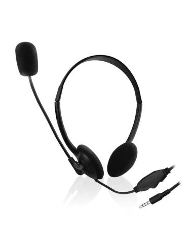 Ewent auriculares diadema con micro mini jack