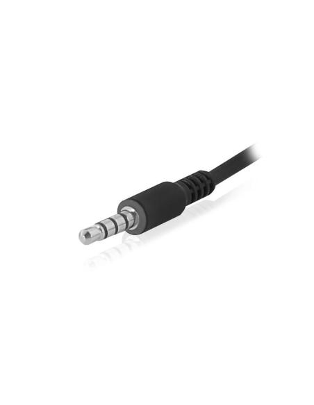 Ewent auriculares diadema con micro mini jack