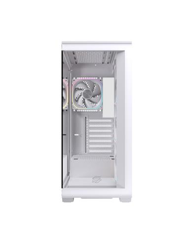 CAJA ATX SEMITORRE EINAREX S700 RGB 4 FANS BLANCA EXCS-PR-700R-W