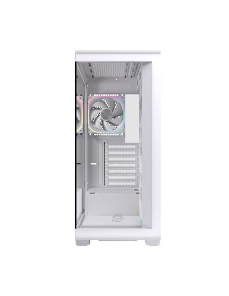 CAJA ATX SEMITORRE EINAREX S700 RGB 4 FANS BLANCA EXCS-PR-700R-W