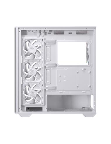 CAJA ATX SEMITORRE EINAREX S700 RGB 4 FANS BLANCA EXCS-PR-700R-W
