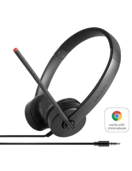 Lenovo auriculares con micrófono essential stereo