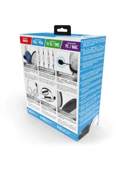 Spirit of gamer auricular pro h4 blanco