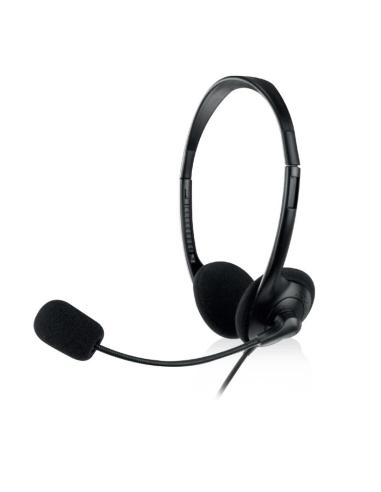 Ewent ew3568 auricular usb+micrófono cable 2,1m