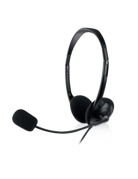 Ewent ew3568 auricular usb+micrófono cable 2,1m