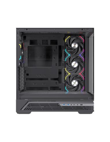 CAJA ATX SEMITORRE EINAREX S800 RGB 4 FANS NEGRA EXCS-PR-800R-B