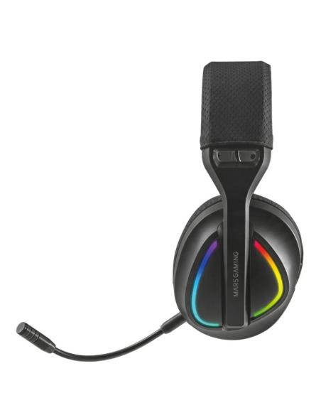 Mars gaming auricular tri-modo 40h negro