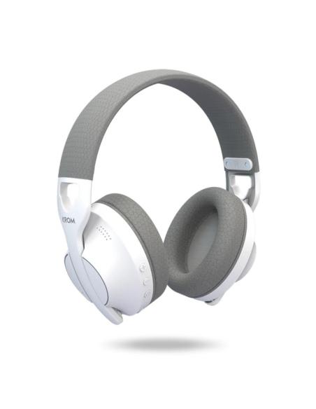 Krom phase auricular gaming inalámbrico blanco